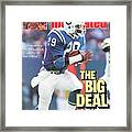 Indianapolis Colts Eric Dickerson... Sports Illustrated Cover Framed Print