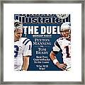 Indianapolis Colts Qb Peyton Manning And New England Sports Illustrated Cover Framed Print