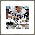 Indianapolis Colts Qb Peyton Manning... Sports Illustrated Cover Framed Print