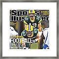 Indianapolis Colts V Green Bay Packers Sports Illustrated Cover Framed Print