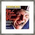 Indianapolis Colts Will Wolford, 1994 Nfl Football Preview Sports Illustrated Cover Framed Print