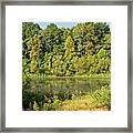 Inlet To Serenity Framed Print