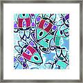 Intergalactic Abstract Framed Print
