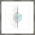 Intuitive Geometry Cube Framed Print