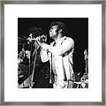 Isley Brothers At The Cool Jazz Fest Framed Print