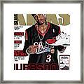 Iverson: 10 Years Deep, Ai Still Has All The Answers Slam Cover Framed Print
