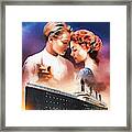Jack And Rose - Titanic Framed Print