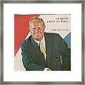 Jack Nicklaus, Golf Sports Illustrated Cover Framed Print