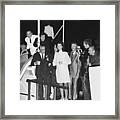 Jacqueline Kennedy And Aristotle Onassis Framed Print