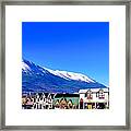 Jasper Bc Crisp Fall Morning Framed Print