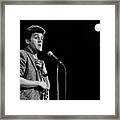 Jay Leno Performs At The Fabulous Fox Framed Print
