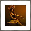 Jeanna/conceptual Portret Framed Print