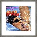 Jeff Float, 1984 Us Olympic Swimming Trials Sports Illustrated Cover Framed Print