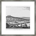 Jerusalem. Matthew. 21. 1, 1830 Framed Print