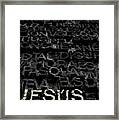 Jesus Framed Print