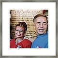 Jim And Tammy Faye Bakker Framed Print