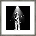 Jimmy Page Live Framed Print