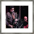 Joe Lovano And Lamy Istrefi 2 Framed Print