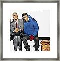 John Candy And Steve Martin In Planes, Trains And Automobiles -1987-. Framed Print