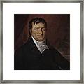 John Jacob Astor Portrait - By John Wesley Jarvis Framed Print