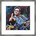 Johnny Cash Iii Framed Print