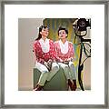 Judy & Liza Perform Together Framed Print