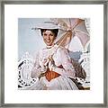 Julie Andrews As Mary Poppins Framed Print