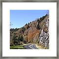 Just Around The Bend Framed Print