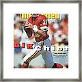 Kansas City Chiefs Qb Joe Montana... Sports Illustrated Cover Framed Print