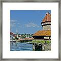 Kapellbrucke In Lucerne Framed Print