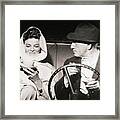 Katharine Hepburn And Spencer Tracy Framed Print