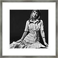 Katy Manning Framed Print