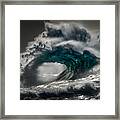 Kauaiian Wave Framed Print