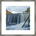 Kennebunk Maine - Mousam River Dam Framed Print
