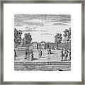 Kensington Palace In Georgian Times Framed Print