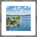 Keuka Lake Summer 2019 Framed Print