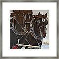 Knights On Four Framed Print