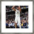 La Clippers V Indiana Pacers Framed Print