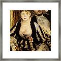 The Theatre Box By Renoir Framed Print