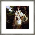 Lady Bampfylde By Joshua Reynolds Framed Print
