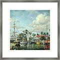 Lahaina Waterfront, Maui Framed Print