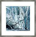 Lair Of The Frost Dragon Framed Print