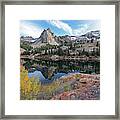 Lake Blanche And The Sundial - Big Cottonwood Canyon, Utah - October '06 Framed Print