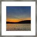 Lake George Sunrise Framed Print