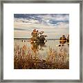 Lake Landscape Framed Print