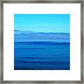 Lake Superior Blue Framed Print