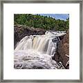 Lake Superior, North Shore-2932 Framed Print