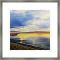 Lake Superior Sunset Framed Print