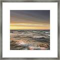 Lake Superior Waves Framed Print