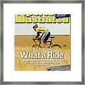 Lance Armstrong What A Ride, Seven Years Of Pain And Purpose Sports Illustrated Cover Framed Print
